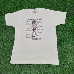 Vintage 1986 Funny Pennsic-War Shirt Medium 20x26 Medieval USA